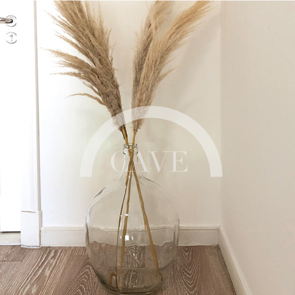 Artisanal Large Glass Vase