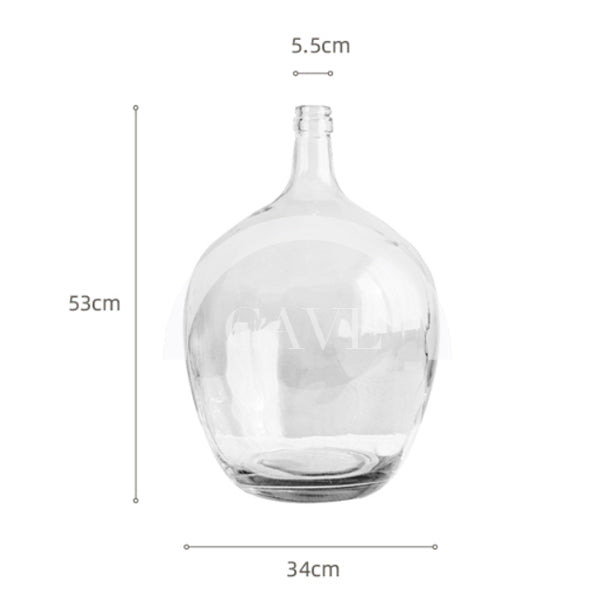 Artisanal Large Glass Vase