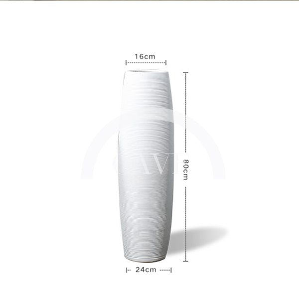 Artisanal Tall Ceramic Vase - More Sizes
