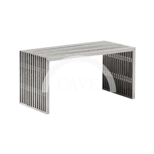 Celso Stainless Steel Outdoor Bench - More Sizes