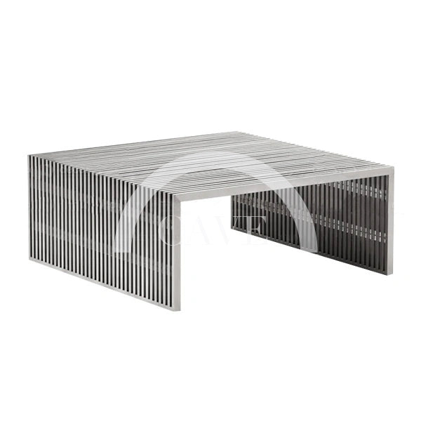 Celso Stainless Steel Outdoor Bench - More Sizes