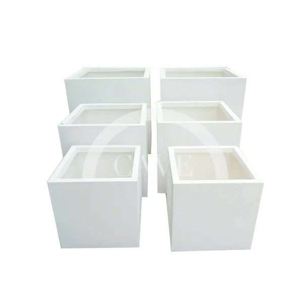 Cubic Concrete Flower Planter - More Sizes & Colors