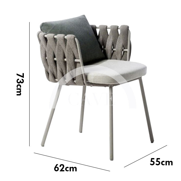 Jolie Luxury Outdoor Dining Chair - More Colors