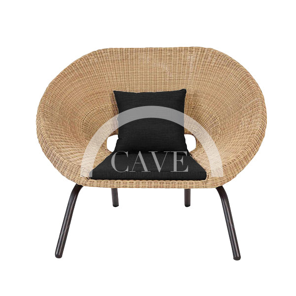 Leno Woven Outdoor Sofa and Lounge - Single Seater