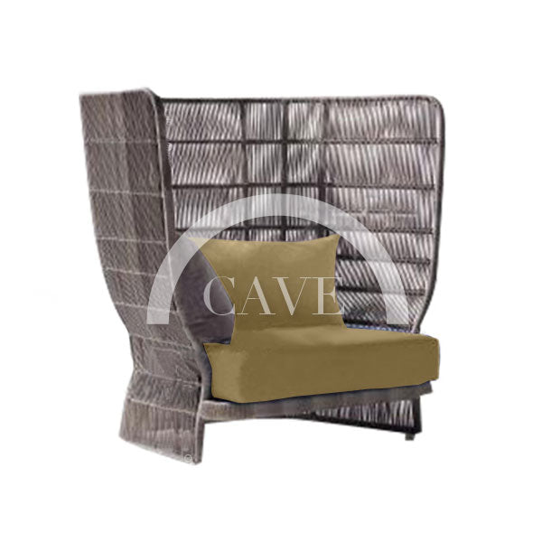 Midland High Back Outdoor Lounge Chair - More Colors
