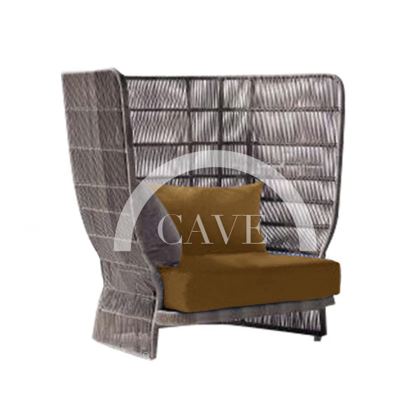 Midland High Back Outdoor Lounge Chair - More Colors