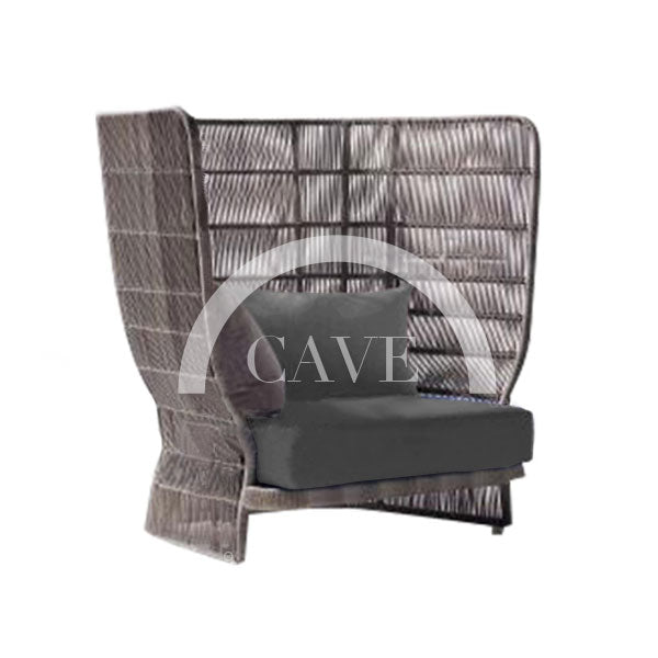 Midland High Back Outdoor Lounge Chair - More Colors