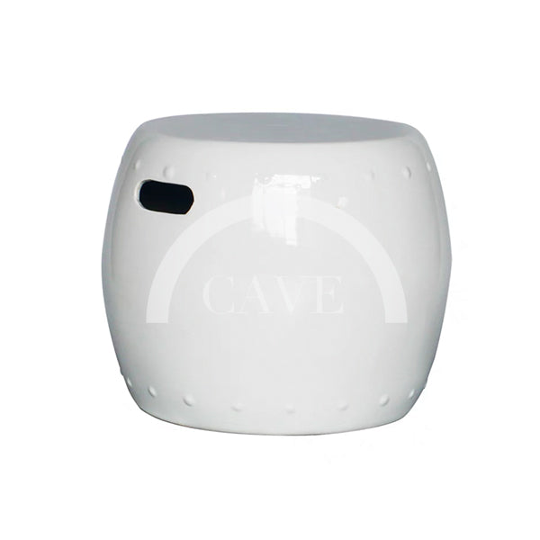 Qi Modern Chinese Style Ceramic Drum Stool - More Colors