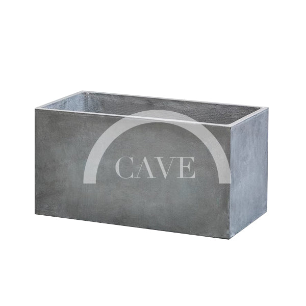 Rectangular Concrete Flower Planter - More Sizes & Colors