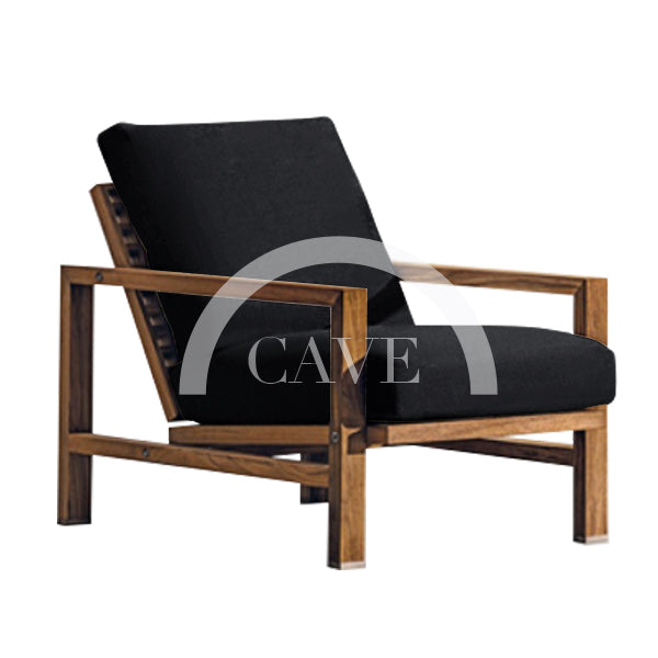 Rogan Contemporary Outdoor Single Seat Armchair Sofa - More Colors