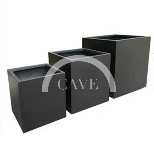 Cubic Concrete Flower Planter - More Sizes & Colors