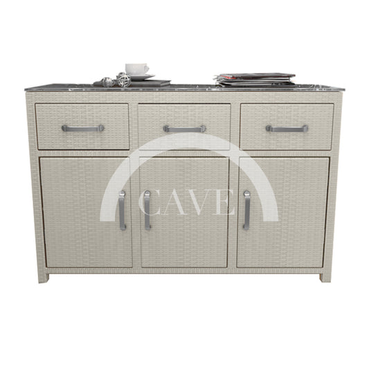 Nomi Three Door Outdoor Storage Unit - More Colors