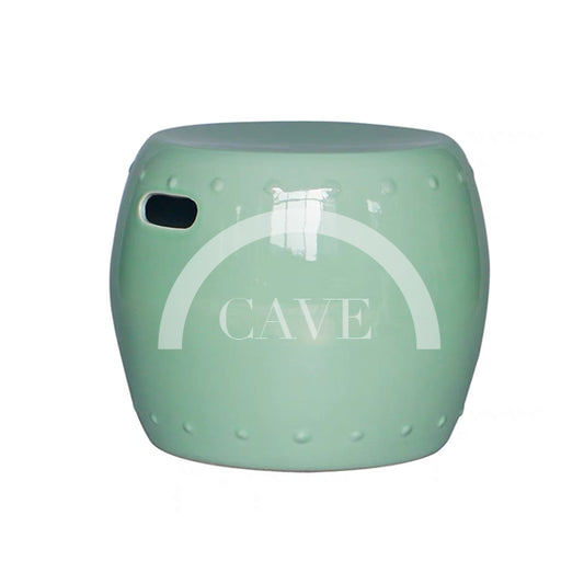 Qi Modern Chinese Style Ceramic Drum Stool - More Colors