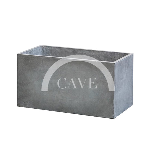 Rectangular Concrete Flower Planter - More Sizes & Colors